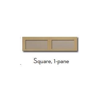 Square 1 Pane